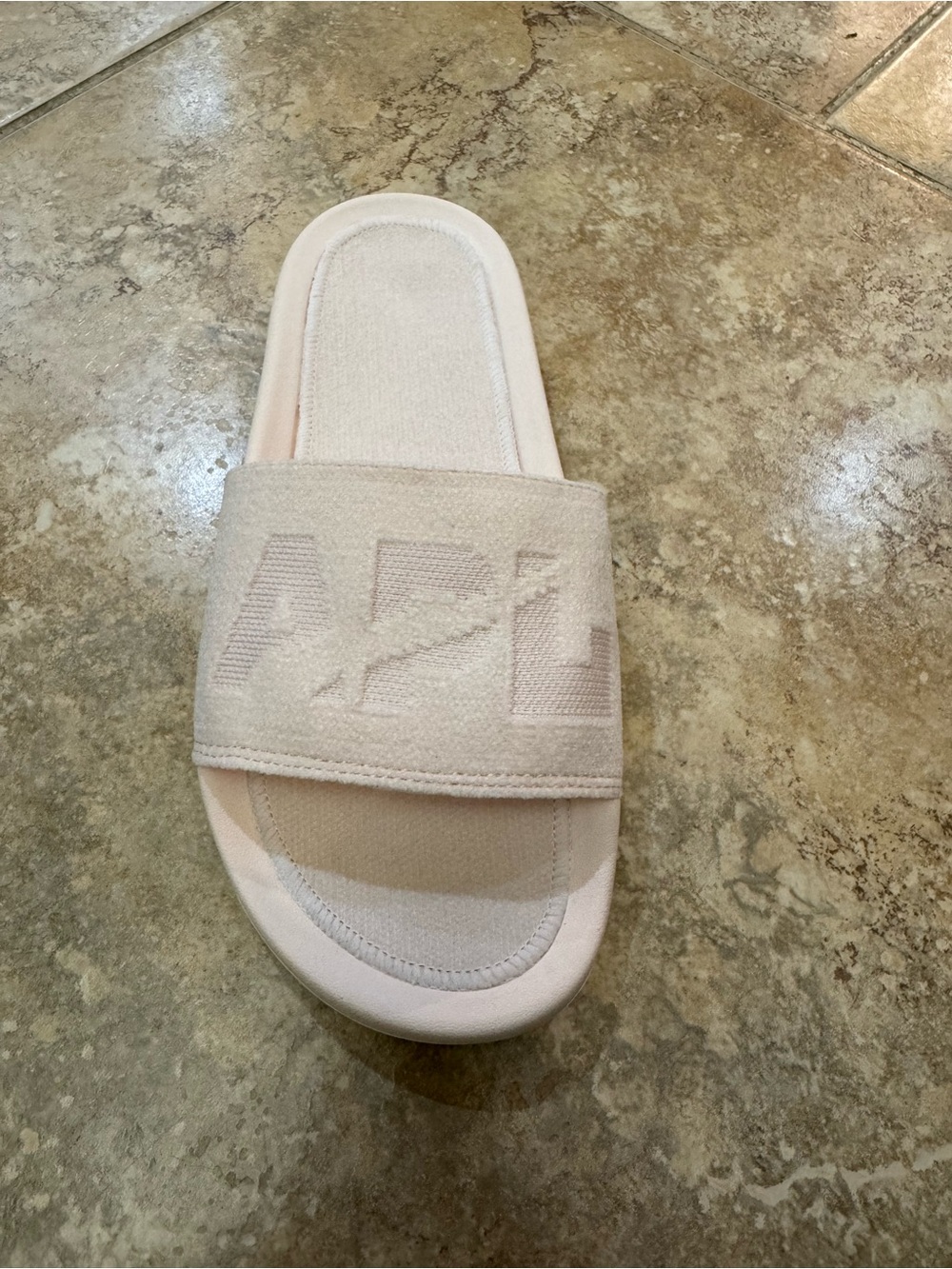APL Women's Slide Sandal in Pale Pink/Cream